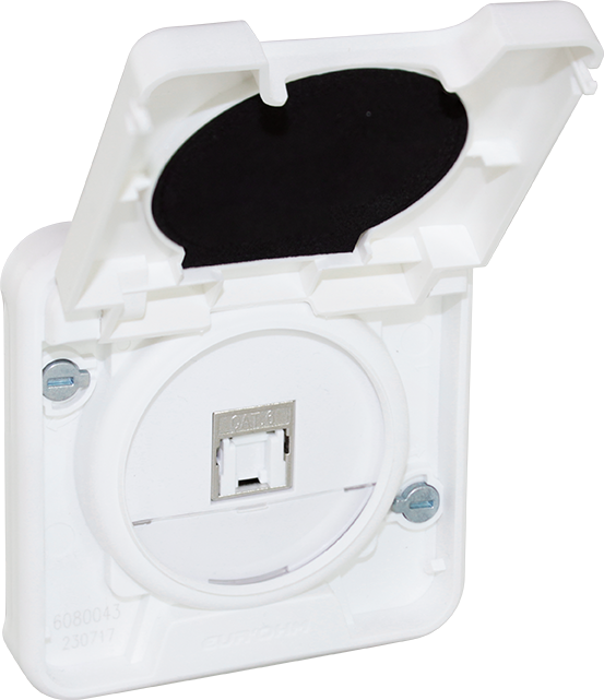 Prise RJ45 saillie composable